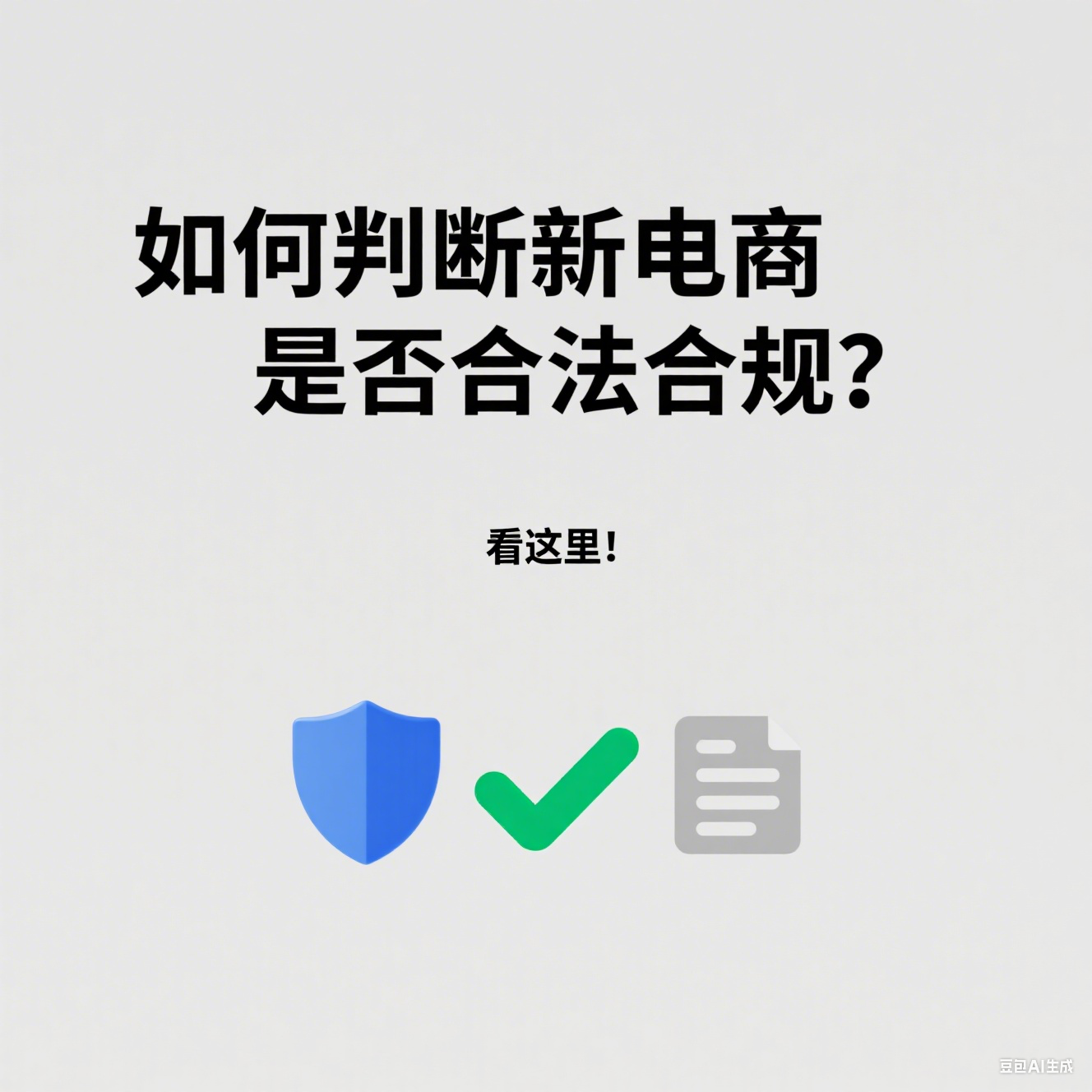 如何判断新电商是否合法合规？